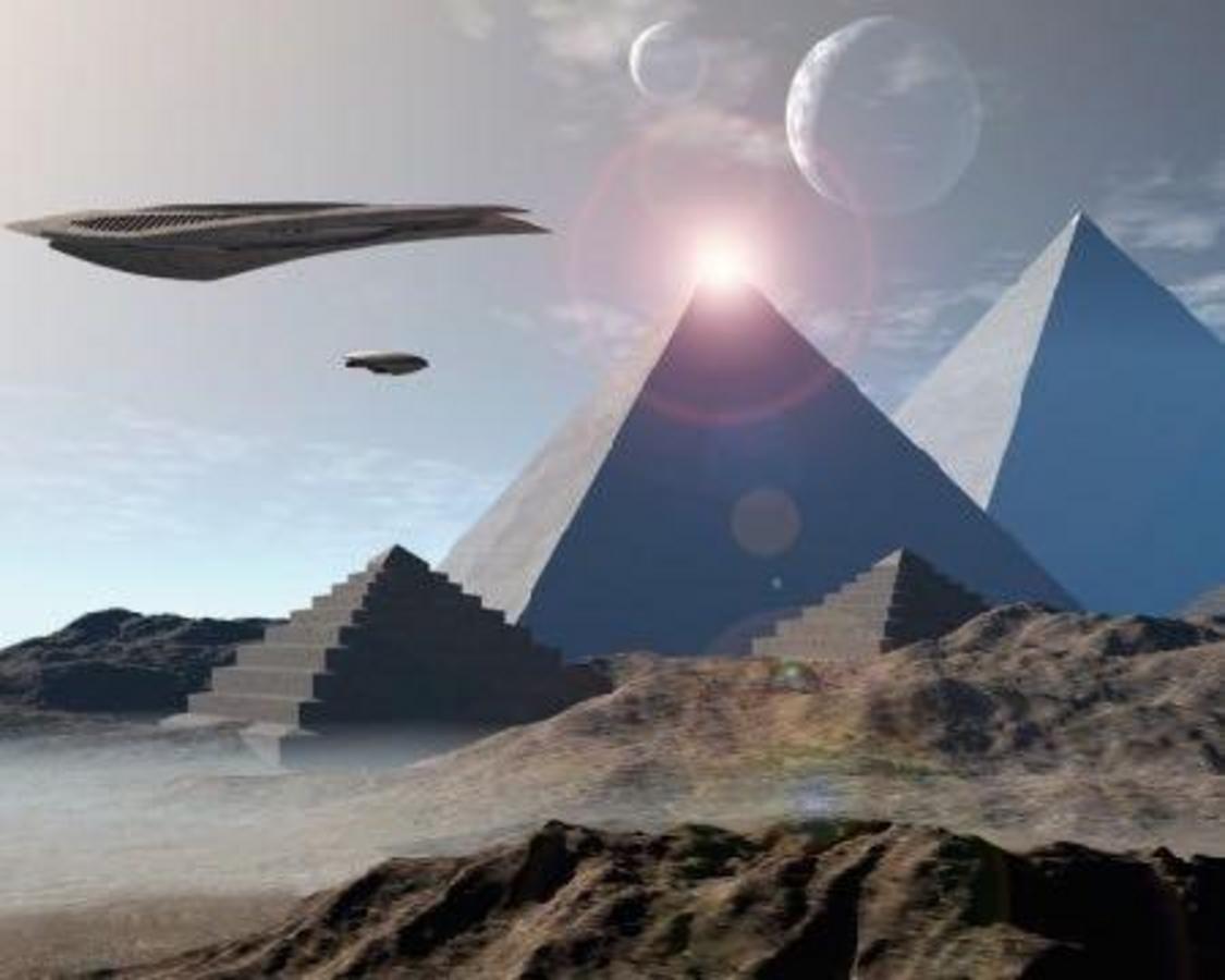 Пирамида Хеопса НЛО